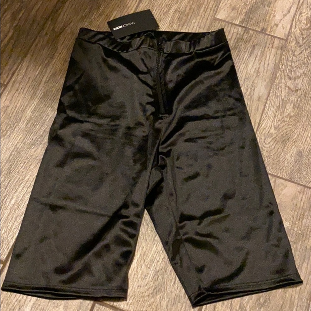 Fashion Nova Black Biker Shorts